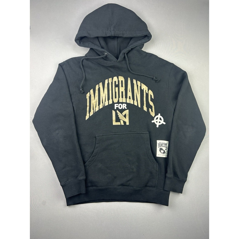 Kids Of Immigrants Adult XS LAFC‎ Immigrants For LA Hoodie Sweatshirt